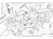 DUCATI HYPERMOTARD SP HALF-CRANKCASES PAIR » ENGINE CASE