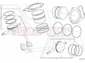 DUCATI 2012 Superbike 1199 Panigale S CYLINDER - PISTON » ENGINE CASE