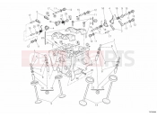 DUCATI Multistrada 1200 VERTICAL CYLINDER HEAD » VALVE DRIVE