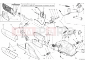 DUCATI 2012 Multistrada 1200 S Pikes Peak EXHAUST SYSTEM » EXHAUST SYSTEM