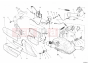 DUCATI Multistrada 1200 S Sport EXHAUST SYSTEM » EXHAUST SYSTEM