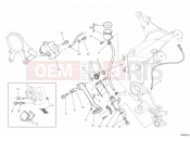 DUCATI Multistrada 1200 S Sport REAR BRAKING SYSTEM » BRAKING SYSTEM