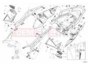 DUCATI 2012 Multistrada 1200 S Touring REAR FRAME COMP. » FRAME