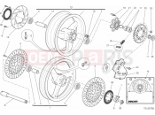 DUCATI Monster 659 ABS WHEELS » FRONT WHEEL