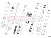 DUCATI Monster 659 FRONT FORK » FRONT SUSPENSION