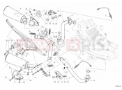 DUCATI Monster 696 EXHAUST SYSTEM » EXHAUST SYSTEM