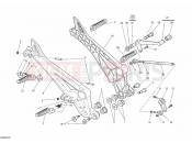DUCATI Monster 796 ABS FOOTREST » FRAME