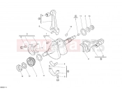 DUCATI Superbike 848 CRANKSHAFT » ENGINE CASE