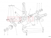 DUCATI Hypermotard 1100 EVO CRANKSHAFT » ENGINE CASE