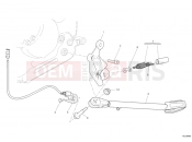 DUCATI 2011 Hypermotard 1100 EVO SP SIDE STAND » ACCESSORIES