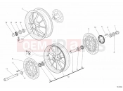 DUCATI Multistrada 1200 ABS WHEELS » FRONT WHEEL