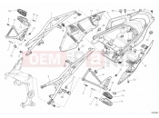 DUCATI 2011 Multistrada 1200 S Sport REAR FRAME COMP. » FRAME