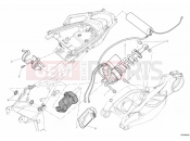 DUCATI 2011 Multistrada 1200 S Touring REAR SHOCK ABSORBER » SWING ARM