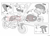 DUCATI 2011 Monster 796 ABS MONSTER ART FAIRING » PLASTICS
