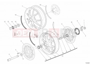 DUCATI 2011 Monster 796 ABS WHEELS » FRONT WHEEL