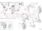 DUCATI 2011 Diavel Carbon FRONT BRAKE SYSTEM » BRAKING SYSTEM