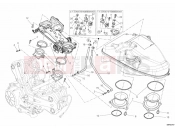 DUCATI 2011 Diavel Carbon THROTTLE BODY » INTAKE, CARBURETTOR