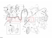 DUCATI 2011 Streetfighter FRONT BRAKE SYSTEM » BRAKING SYSTEM