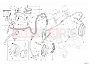 DUCATI 2011 Streetfighter S FRONT BRAKE SYSTEM » BRAKING SYSTEM