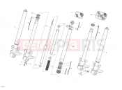 DUCATI Monster 1100 ABS FRONT FORK » FRONT SUSPENSION
