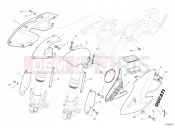 DUCATI 2010 Hypermotard 1100 EVO FAIRING » PLASTICS
