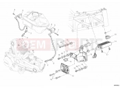 DUCATI 2010 Hypermotard 1100 EVO BATTERY » WIRING HARNESS