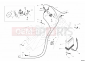 DUCATI 2010 Hypermotard 1100 EVO BATTERY HOLDER » WIRING HARNESS