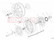 DUCATI 2010 Monster 1100 S ABS WHEELS » FRONT WHEEL
