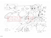 DUCATI 2010 Superbike 1198 SEAT » TANK/SEAT