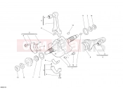 DUCATI Superbike 1198 S CRANKSHAFT » ENGINE CASE