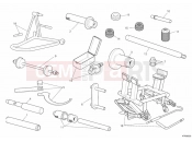 DUCATI Superbike 1198 S Corse WORKSHOP SERVICE TOOLS, FRAME » FRAME