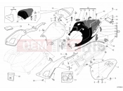 DUCATI Superbike 1198 S Corse SEAT » TANK/SEAT