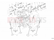 DUCATI Superbike 1198 S Corse VERTICAL CYLINDER HEAD » VALVE DRIVE