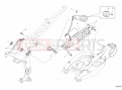 DUCATI Multistrada 1200 ABS REAR SHOCK ABSORBER » SWING ARM