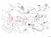 DUCATI 2010 Multistrada 1200 S ABS EXHAUST SYSTEM » EXHAUST SYSTEM