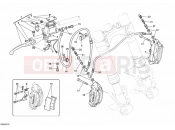 DUCATI Monster 696 FRONT BRAKE SYSTEM » BRAKING SYSTEM