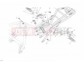 DUCATI Superbike 848 Hayden REAR FRAME » FRAME