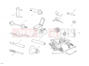 DUCATI Superbike 848 Hayden WORKSHOP SERVICE TOOLS, FRAME » FRAME