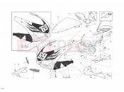DUCATI Superbike 848 Hayden COWLING » PLASTICS