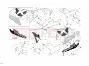 DUCATI Superbike 848 Hayden FAIRING » PLASTICS