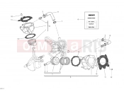 DUCATI Superbike 848 Hayden CYLINDER - PISTON » ENGINE CASE