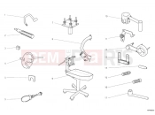 DUCATI Superbike 848 Hayden WORKSHOP SERVICE TOOLS, ENGINE I » UNCLASSIFIED