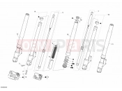 DUCATI Sportclassic GT1000 FRONT FORK » FRONT SUSPENSION