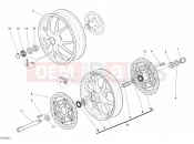 DUCATI Superbike 1098 R WHEELS » FRONT WHEEL