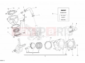 DUCATI Superbike 1098 R CYLINDER - PISTON » ENGINE CASE