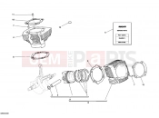 DUCATI 2009 Sportclassic GT1000 CYLINDER - PISTON » ENGINE CASE