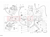 DUCATI 2009 Sportclassic GT1000 Touring REAR BRAKE SYSTEM » BRAKING SYSTEM
