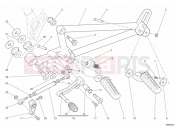 DUCATI 2009 Sportclassic GT1000 Touring FOOTRESTS, LEFT » UNCLASSIFIED
