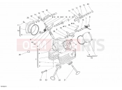 DUCATI 2009 Sportclassic 1000 S VERTICAL CYLINDER HEAD » VALVE DRIVE