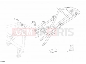 DUCATI 2008 Superbike 1098 R REAR FRAME » FRAME